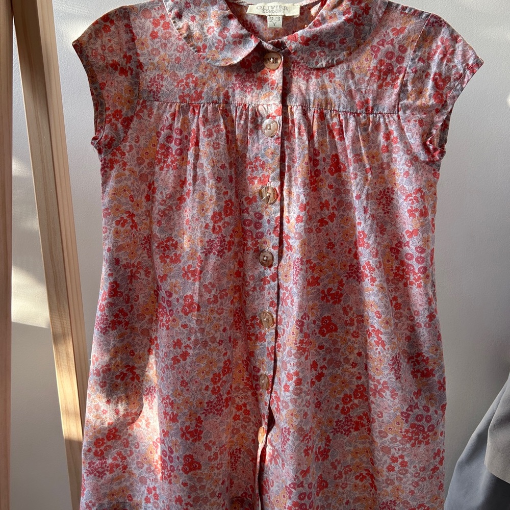 Liberty Floral print dress 2-3Y